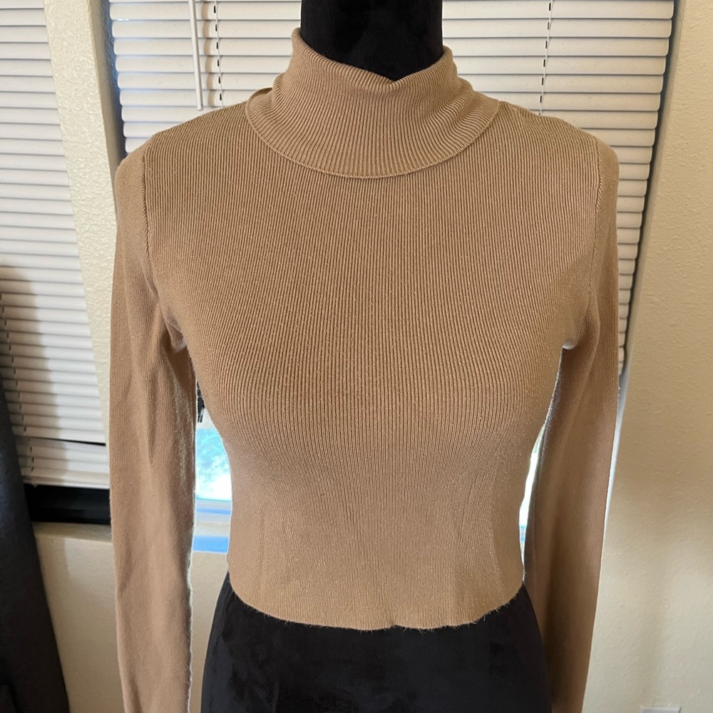 Forever 21 Tan Knit Sweater